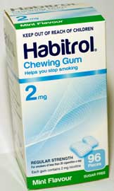 Habitrol mint gum