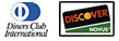 Diners and Discover Card accepted